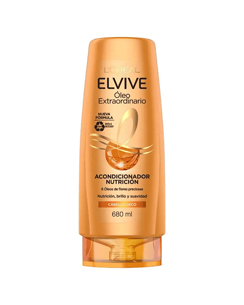 Acondicionador Óleo Extraordinario Nutri Sellador Cabello Seco 680 ML - LOREAL