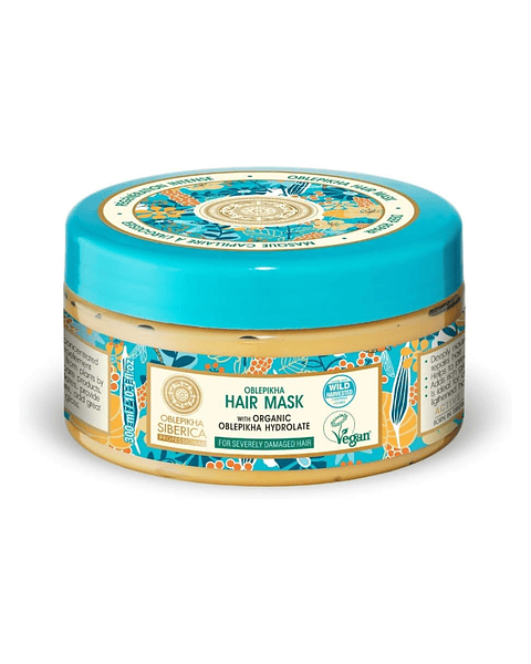 Mascarilla Cabello Severamente Dañado, Reparación Profunda 300 ML - NATURA SIBERICA