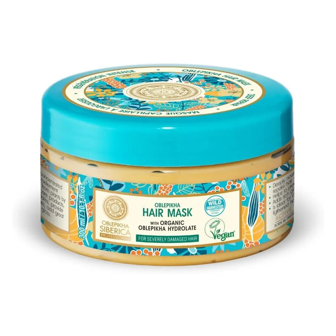 Mascarilla Cabello Severamente Dañado, Reparación Profunda 300 ML - NATURA SIBERICA 1