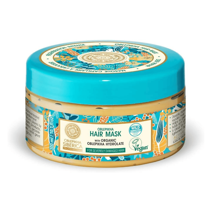Mascarilla Cabello Severamente Dañado, Reparación Profunda 300 ML - NATURA SIBERICA 1