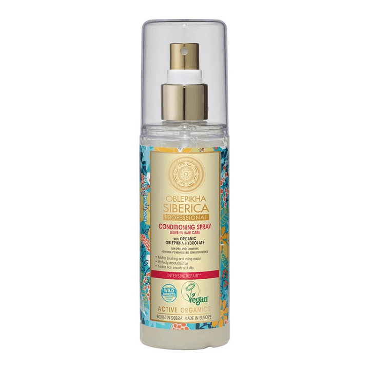 Acondicionador Spray Sin Enjuague Hydrolate Reparación Intensiva 125 ML - NATURA SIBERICA 1