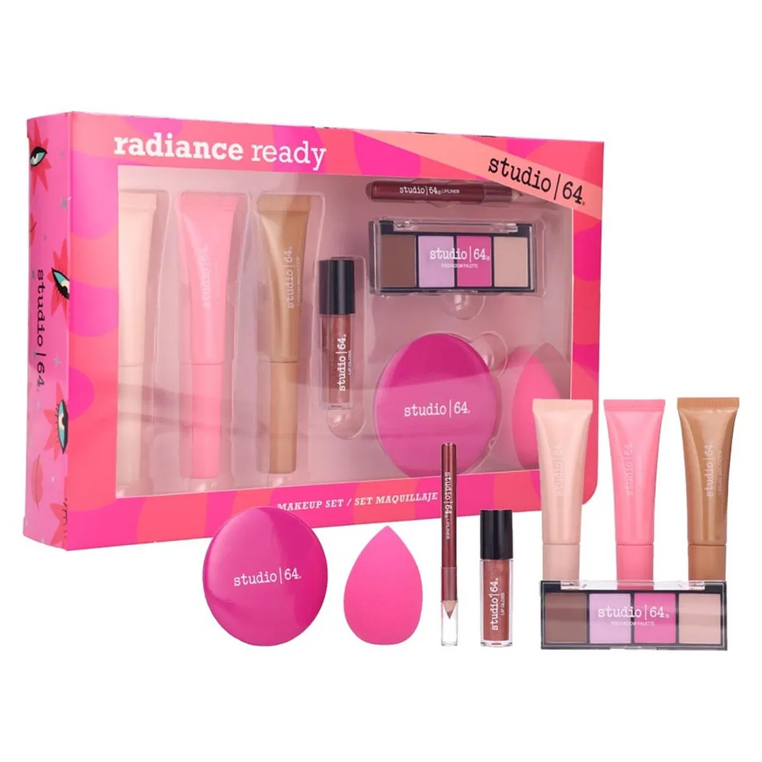 Set Maquillaje Radiance Ready XCAJA (6 UNIDADES) - STUDIO 64 2
