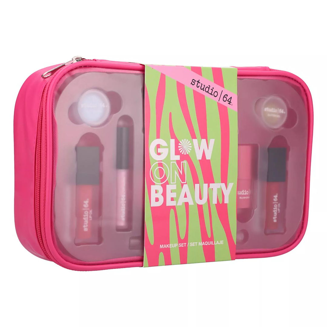 Set Maquillaje Glow On Beauty XCAJA (6 UNIDADES) - STUDIO 64 4