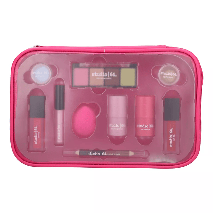Set Maquillaje Glow On Beauty XCAJA (6 UNIDADES) - STUDIO 64 5