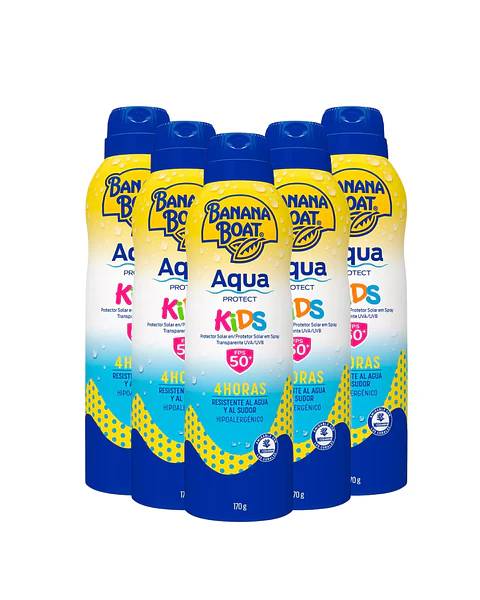 Protector Solar Aqua Protect Kids X5 - BANANA BOAT