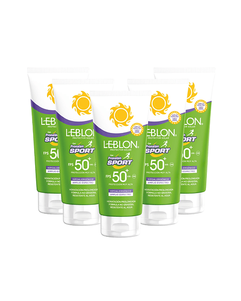 Protector Solar Sport con Pronalen Fps50 190 G X5 - LEBLON