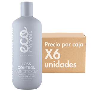 Acondicionador Control Caída Loss Control 400 ML XCAJA (6 UNIDADES) - ECOFORIA