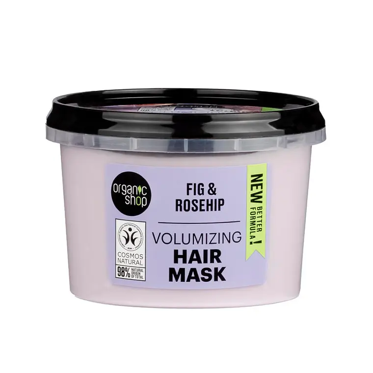 Mascarilla Capilar Organic Shop Cabello Graso Higo & Rosa Mosqueta 250 ML XCAJA ( 6 UNIDADES) - ORGANIC SHOP 3