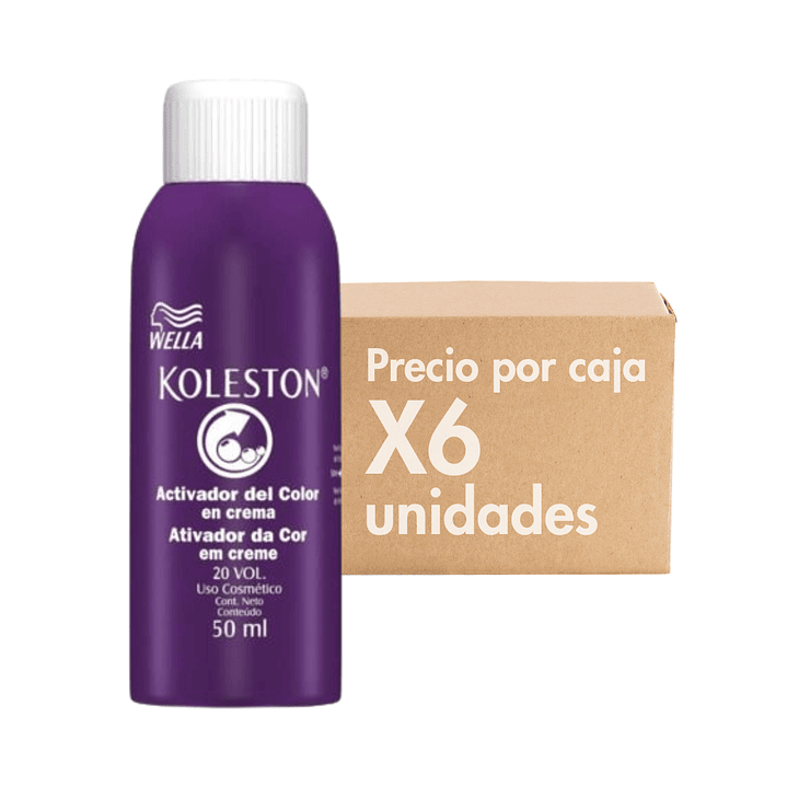 Activador Del Color 20 Vol XCAJA (6 UNIDADES) - KOLESTON 1
