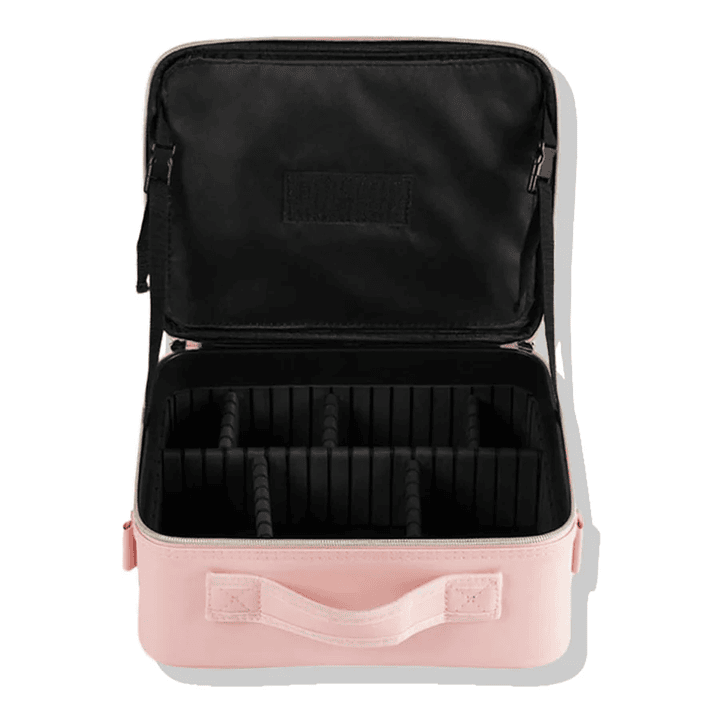 Cosmetiquero Con Espejo Luz Led Compartimientos 2