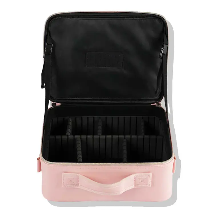 Cosmetiquero Con Espejo Luz Led Compartimientos 2