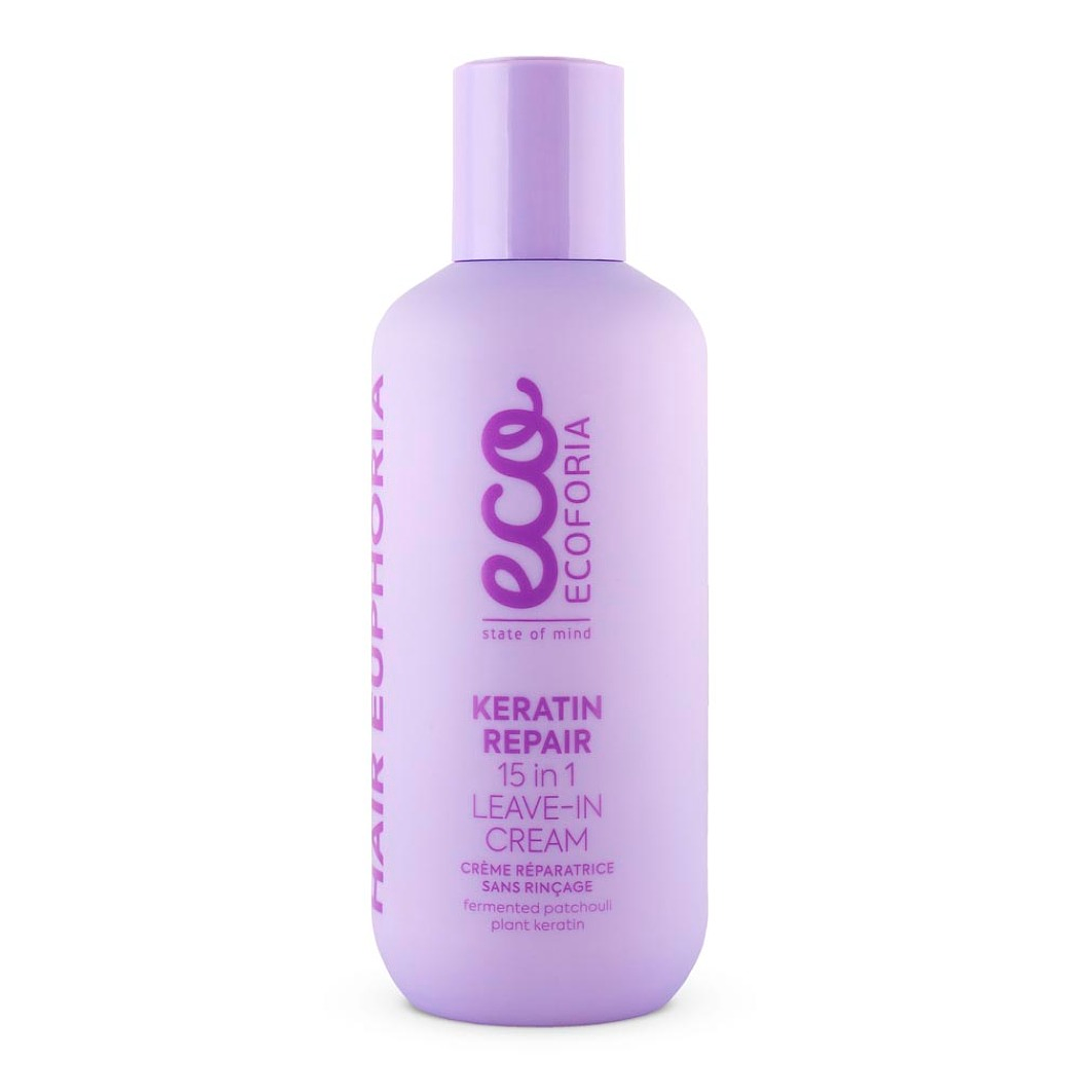 Crema Leave-In Ecoforia Keratin Repair 15 En 1 200 ML - ECOFORIA 1