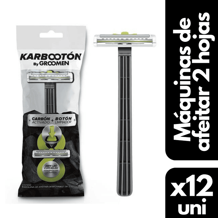 Maquinas de Afeitar Desechables x12 - GROOMEN 1