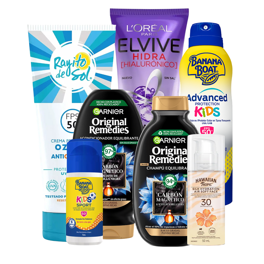 Lote 05 Sh + Bloqueadores Solares 1