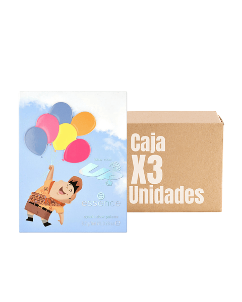 Paleta De Sombras De Ojos Wilderness Explorer Up De Disney Pixar 02 XCAJA (3 UNIDADES) - ESSENCE