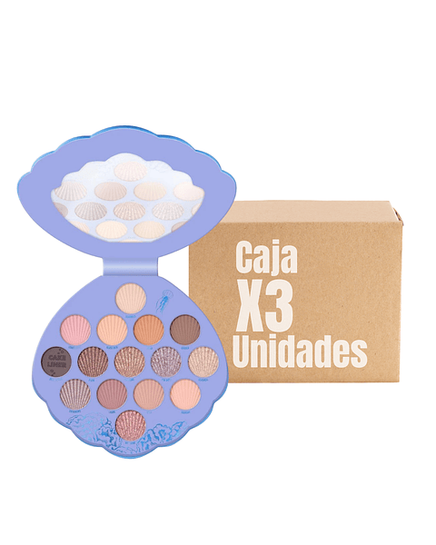 Paleta De Sombras De Ojos Dory De Disney Pixar 01 XCAJA (3 UNIDADES) - CATRICE
