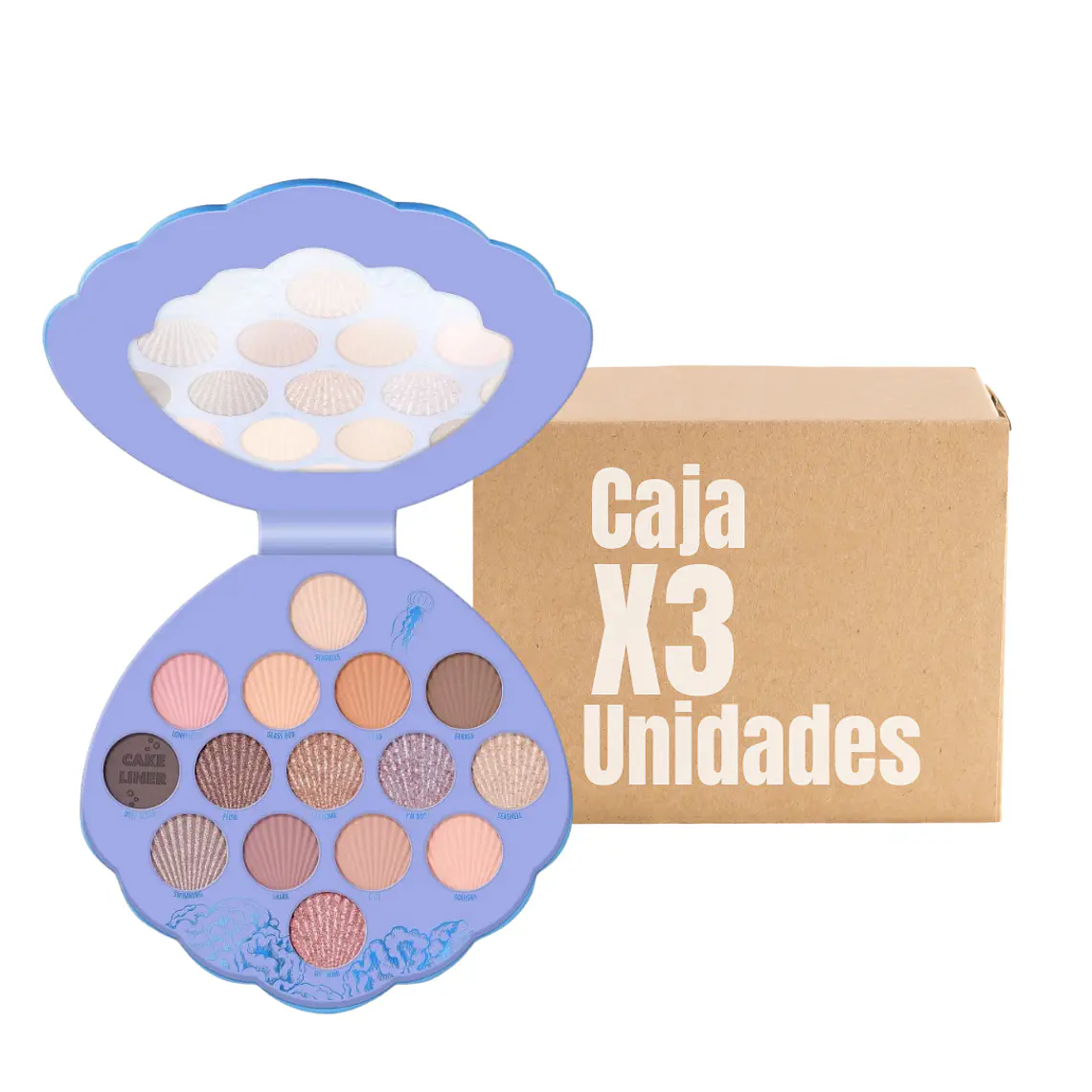Paleta De Sombras De Ojos Dory De Disney Pixar 01 XCAJA (3 UNIDADES) - CATRICE 1