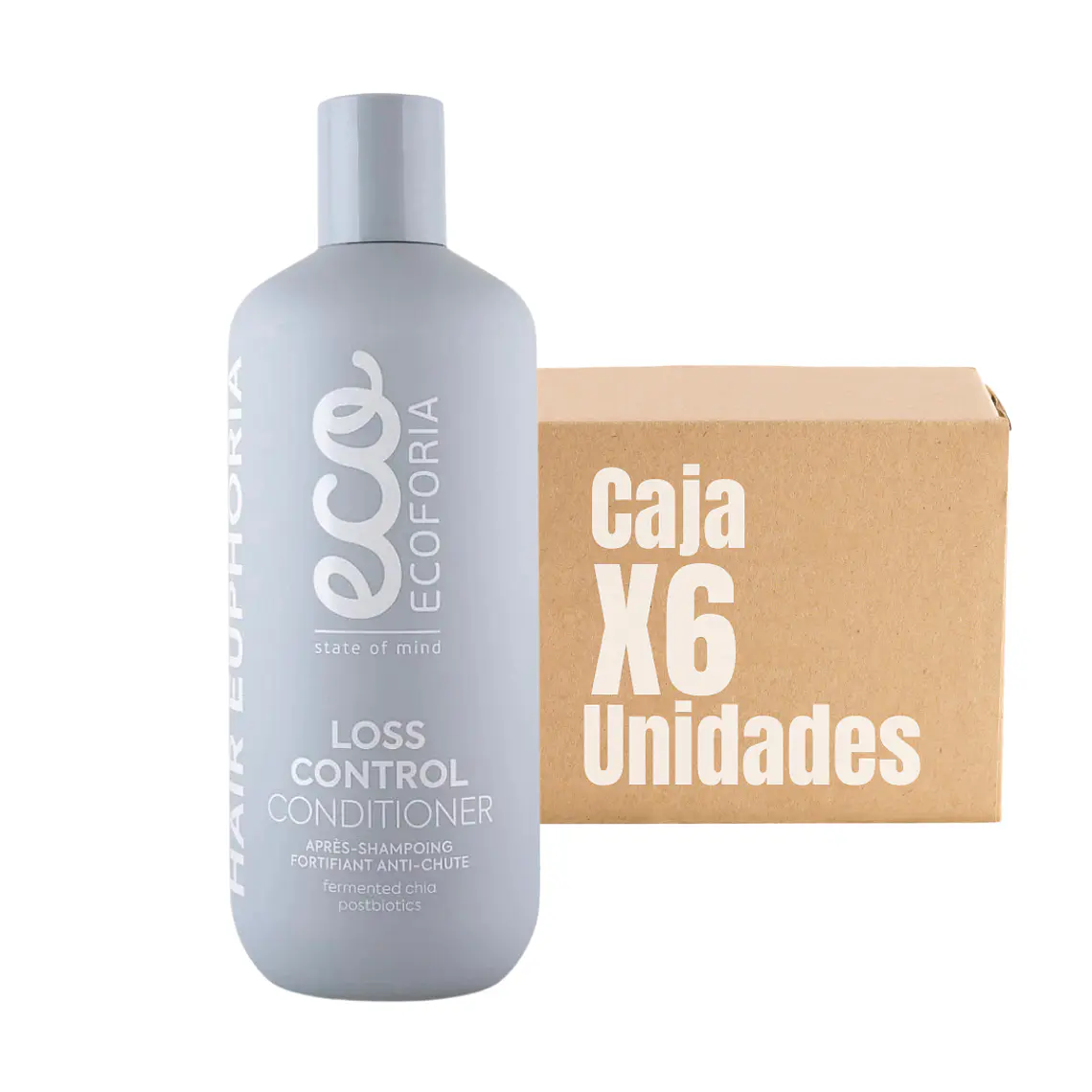 Acondicionador Control Caída Loss Control 400 ML XCAJA (6 UNIDADES) - ECOFORIA 1