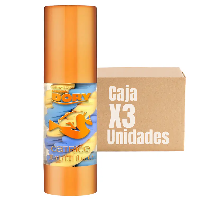 Prebase Para Rostro Finding Dory De Disney Pixar XCAJA ( 3 UNIDADES ) - CATRICE 1