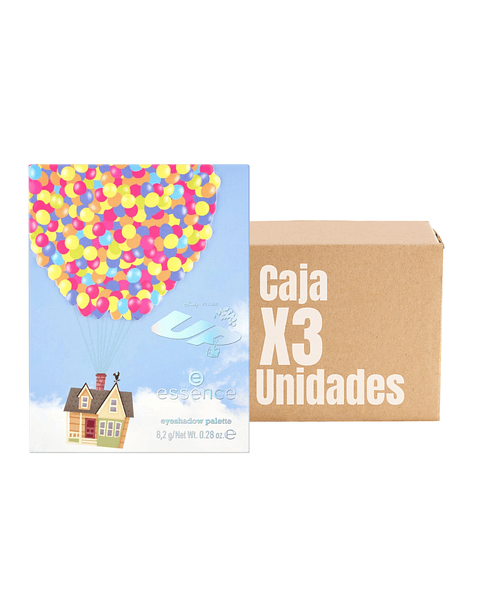 Paleta De Sombras De Ojos Adventure'S Ahead Up De Disney Pixar 01, XCAJA (3 UNIDADES) - ESSENCE