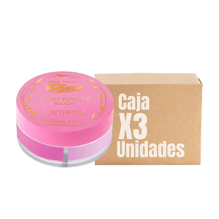 Colorete Polvos Sueltos 010 Reef Reflection Finding Dory De Disney Pixar XCAJA (3 UNIDADES) - CATRICE 1