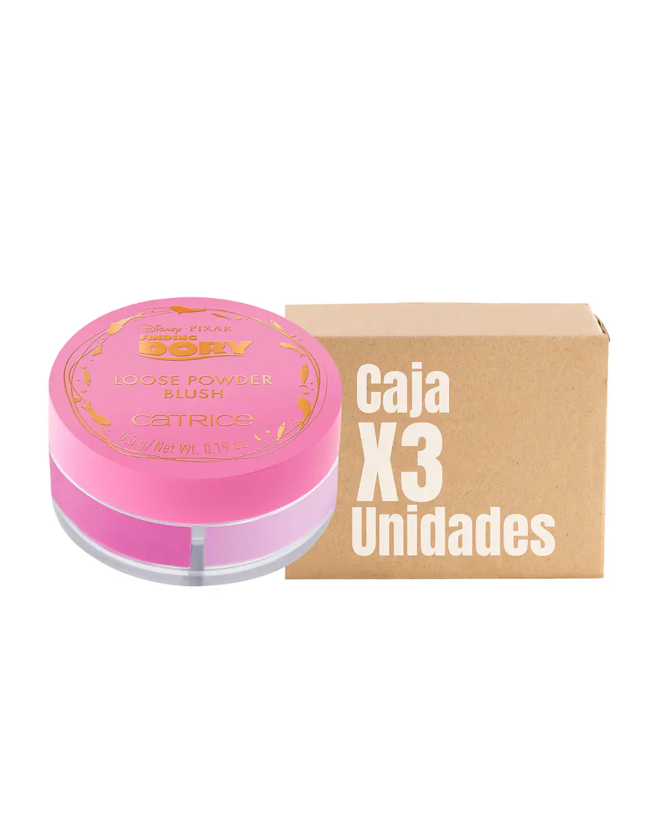 Colorete Polvos Sueltos 010 Reef Reflection Finding Dory De Disney Pixar XCAJA (3 UNIDADES) - CATRICE 1