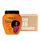 Máscara Mais Crespos 2 en 1 Tratamiento + Crema de Peinar, Hidratación Fuerza y Desenredado XCAJA (6 UNIDADES) - SKALA - Miniatura 1