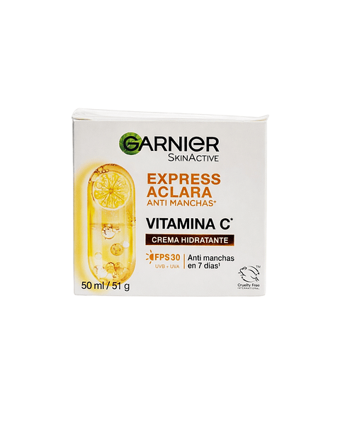 Crema Hidratante FPS 30 Express Aclara 50 ml