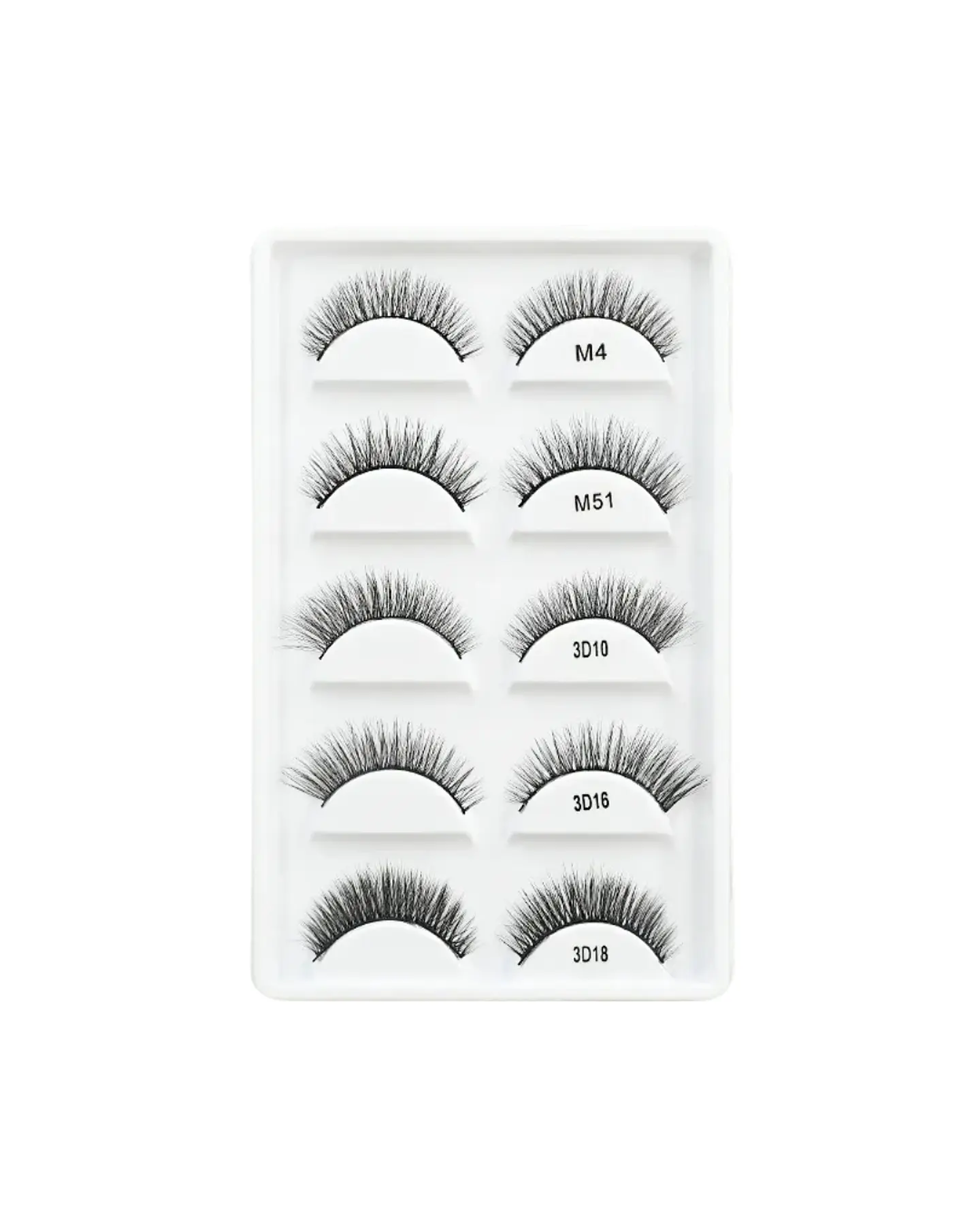 Kit Pestañas Postizas Tira x5 - PFIFFERY 2