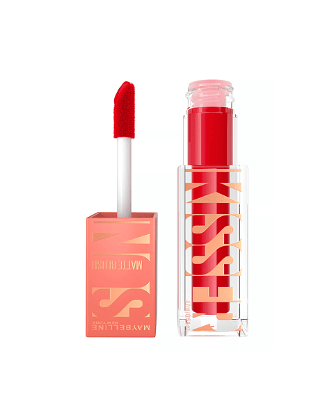 Rubor Face Sunkisser Matte Blush 36 Spicy Red - MAYBELLINE