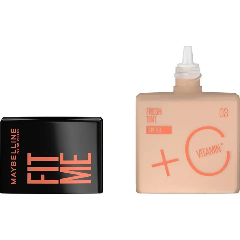 Base De Maquillaje Fit Me Fresh Tint 03 FPS 50 30 ML - MAYBELLINE 2