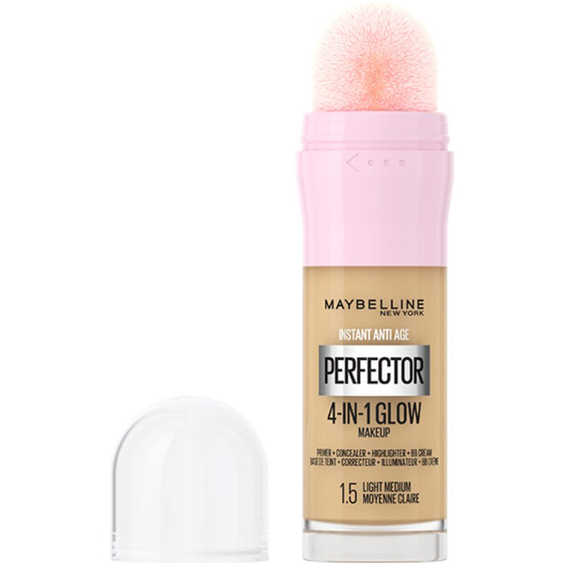 Base de Maquillaje Instant Age Perfector N° 1.5 Light Medium - MAYBELLINE 3