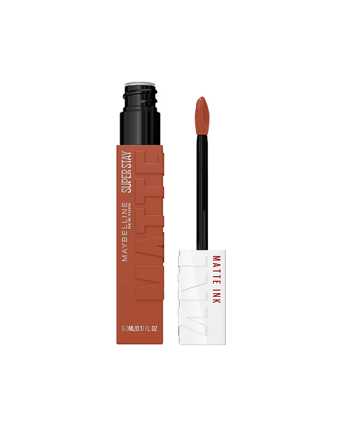Labial Super Stay Matte Ink Browns Entertainer 505 - MAYBELLINE