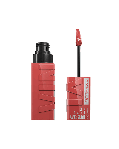 Labial Super Stay Vinyl Ink Peachy - MAYBELLINE
