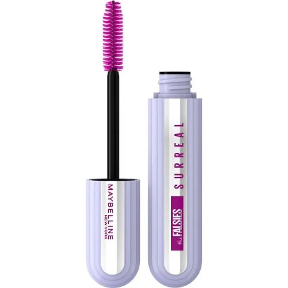 Máscara de Pestañas Surreal Falsies Very Black Wsh -  MAYBELLINE 1