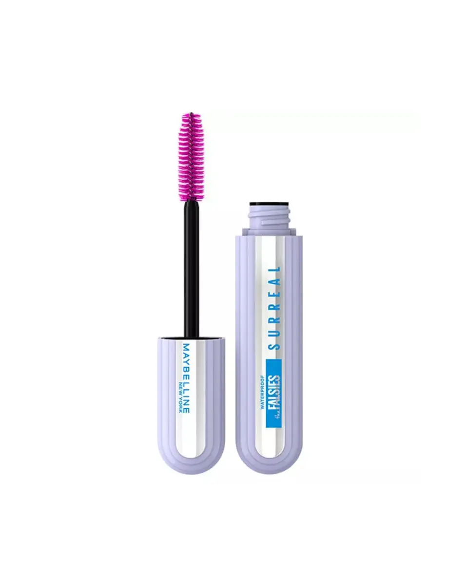Máscara de Pestañas Surreal Falsies Very Black Wtf - MAYBELLINE 1