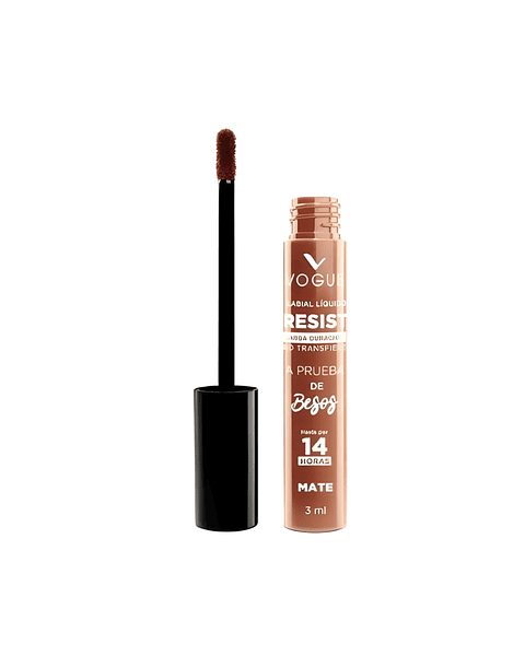 Labial Líquido Resist Mate Calida 3ML 14 Hs - VOGUE