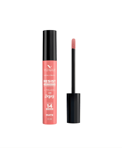Labial Líquido Resist Mate Natural 3ML 14 Hs - VOGUE