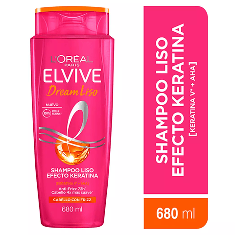 Shampoo Elvive Dream Liso 680 ML - LOREAL