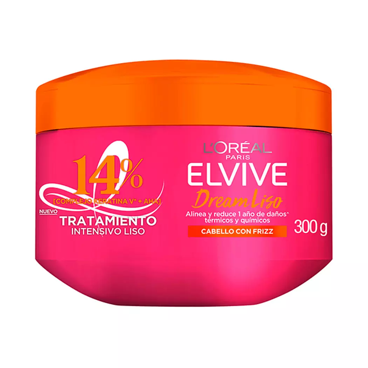 Mascarilla Elvive Dream Liso 300 ML - LOREAL 1