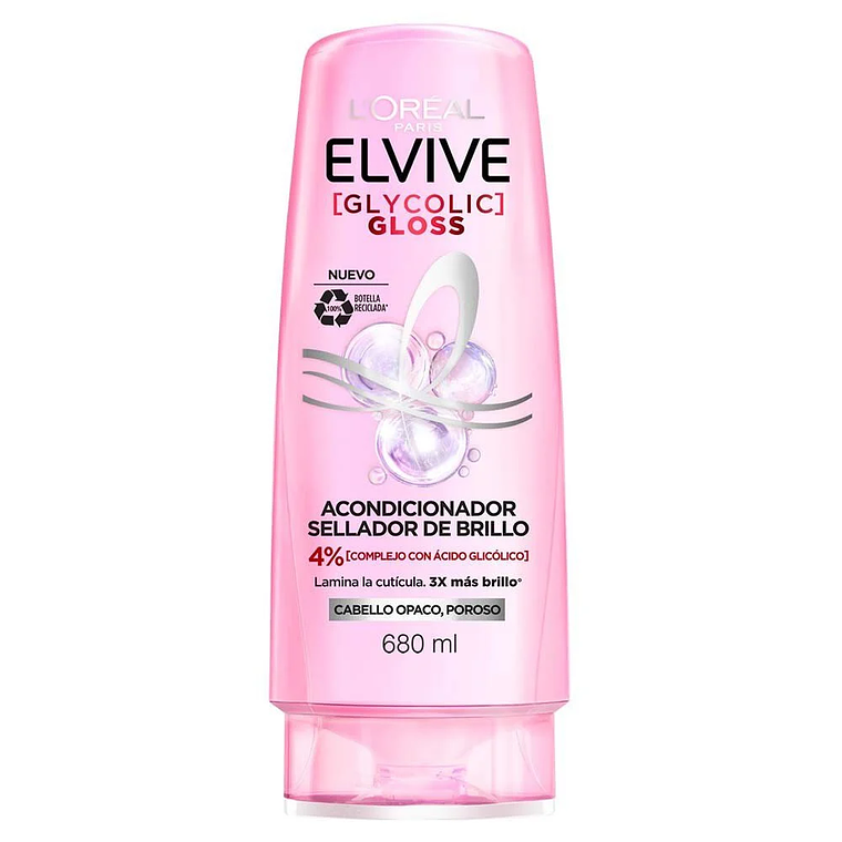 Acondicionador Elvive Glycolic Gloss 680 ML - LOREAL 2