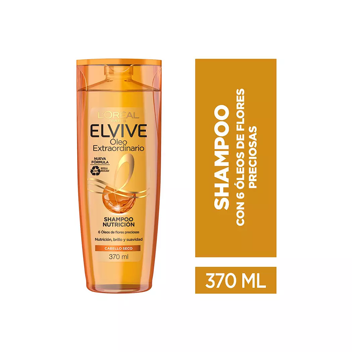 Shampoo Elvive Oleo Extraordinario Nutrición 370 ML - LOREAL 1