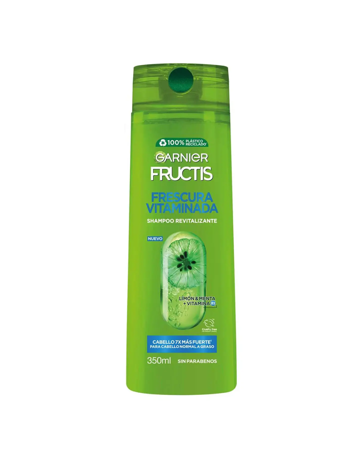 Shampoo Fructis Frescura Vitaminada Limon & Menta 350 ML - GARNIER  2