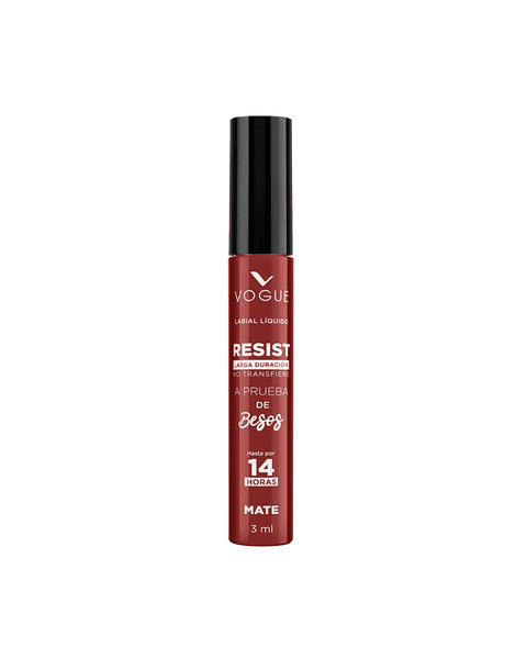 Labial Líquido Resist Mate Siente 3ML - VOGUE