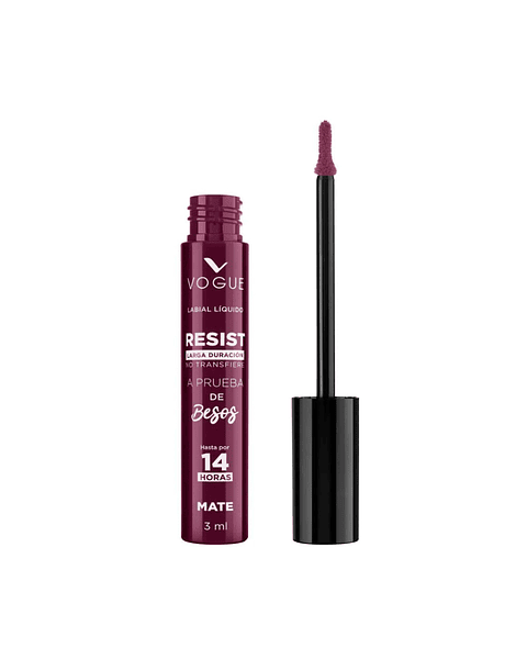 Labial Líquido Resist Mate Vive 3ML 14 Hs - VOGUE