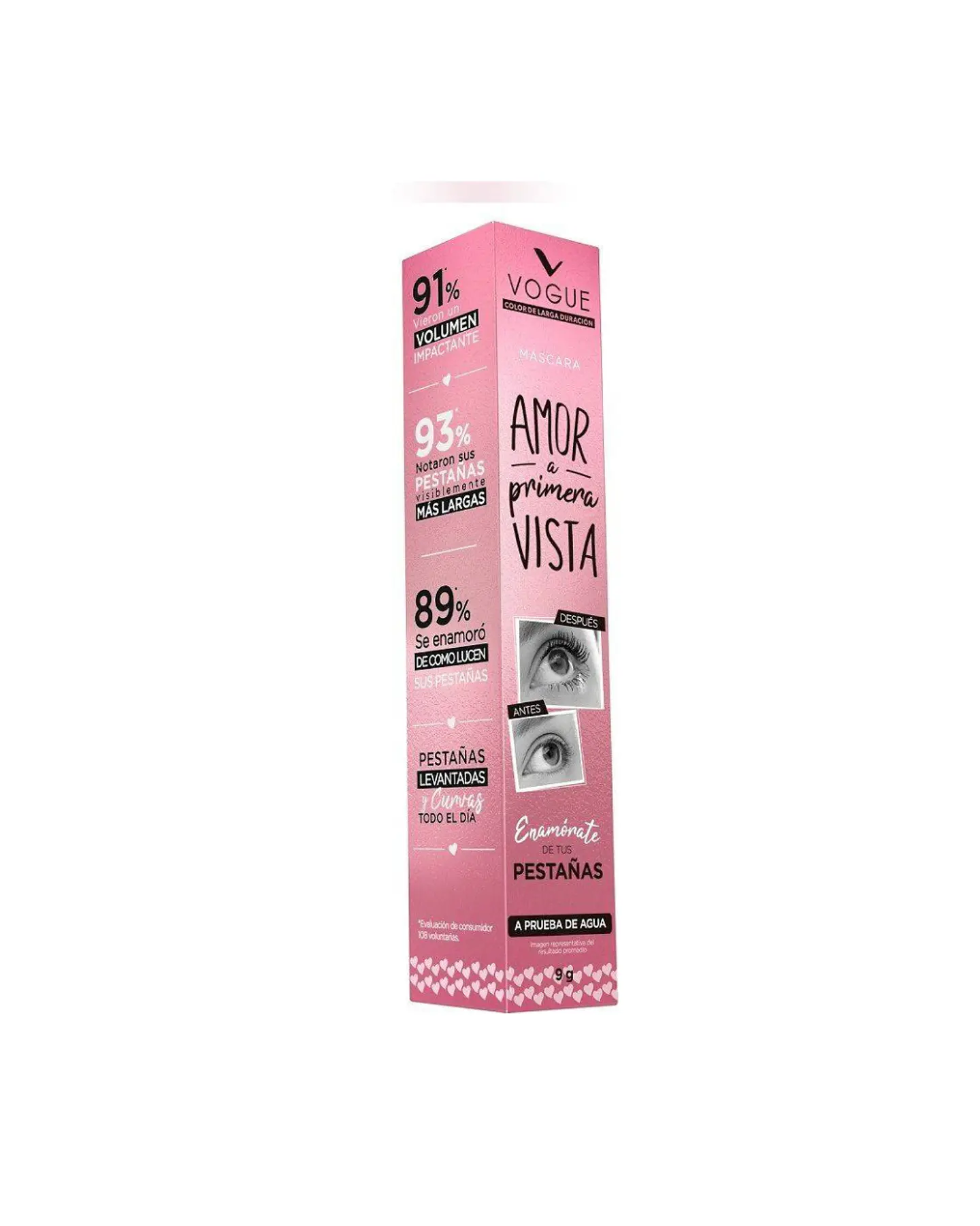 Máscara Pestañas Amor a Primera Vista Negro Waterproof 9 Gr - VOGUE 3