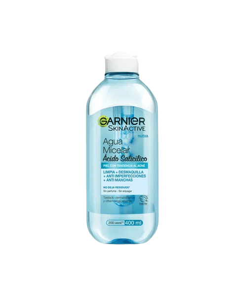 Agua Micelar Ácido Salicílico 400 ML - GARNIER