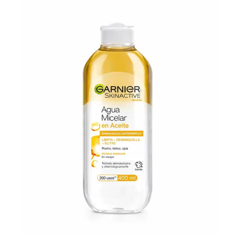 Agua Micelar en Aceite 400 ML - GARNIER 1