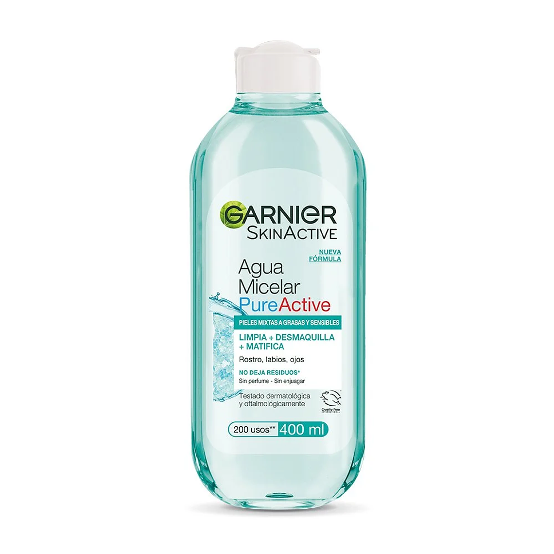 Agua Micelar Pure Active 400 ML - GARNIER 1