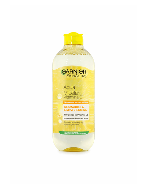 Agua Micelar Vitamina C Tono Uniforme 400 ML  - GARNIER